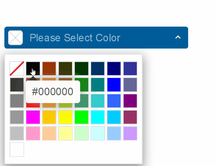 ColorPicker value binding