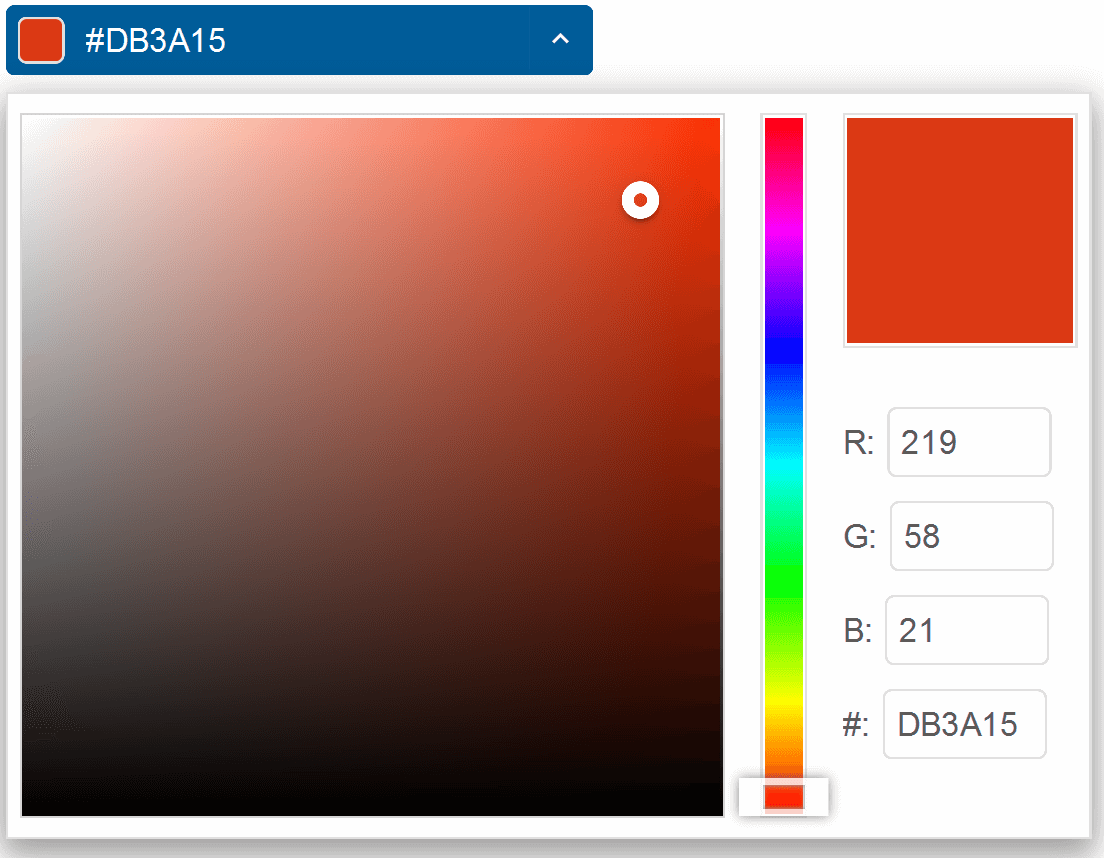 Pallete display mode