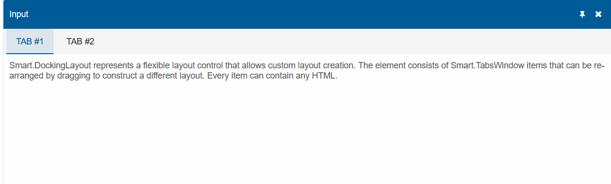 Simple DockingLayout