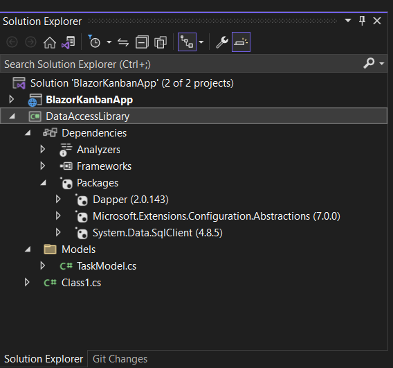 Model folder directory