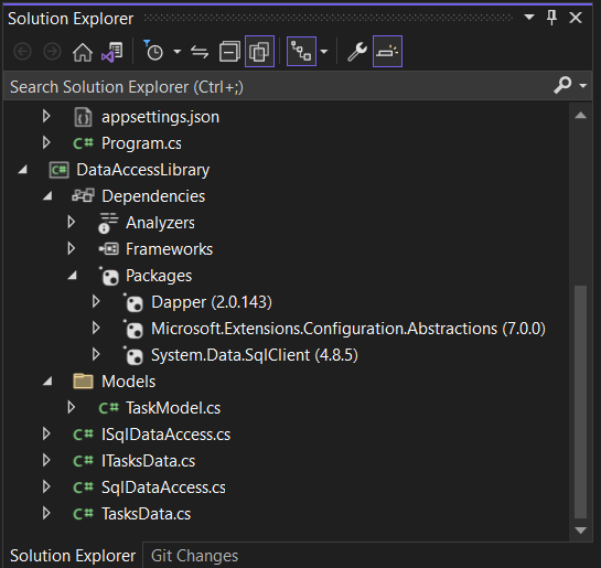 Project directory