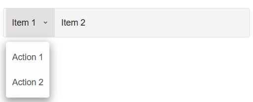Basic datasource menu