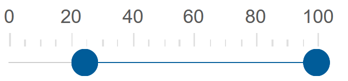 Range slider