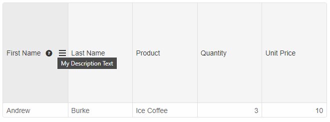 grid column description tooltip name