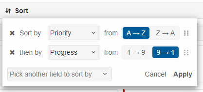 Kanban Sort