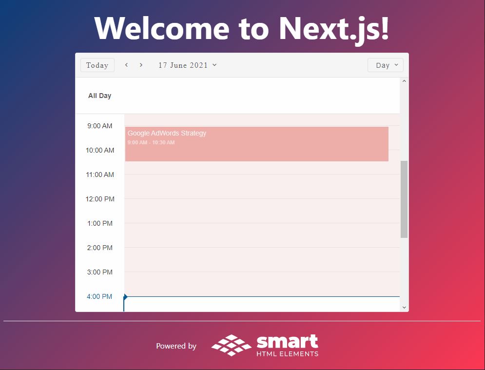 Smart Scheduler NextJS