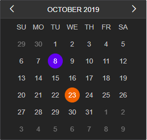 Vue Calendar