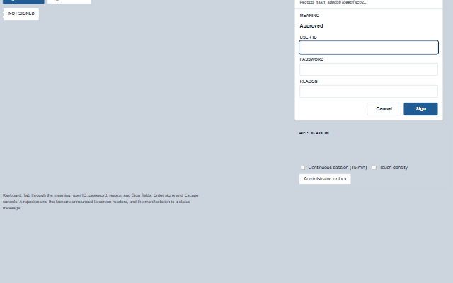 E-Signature demo