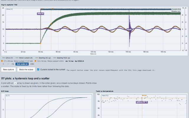 Waveform Graph demo