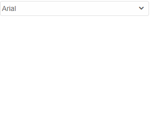 DropDownList Custom Element 1