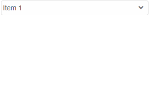 DropDownList Custom Element 2