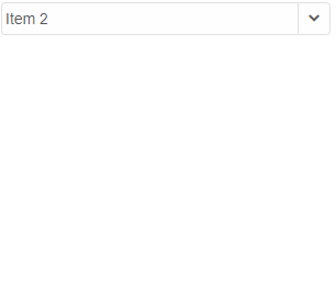 DropDownList Custom Element 3