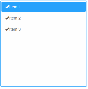 ListBox Custom Element 2