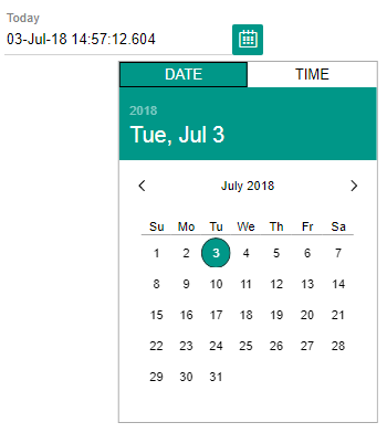 Calendar Custom Element