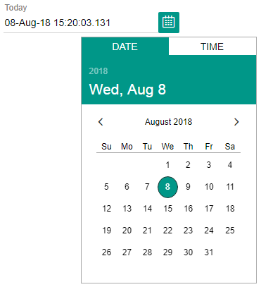 Date Picker Custom Element